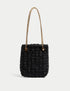 Quilted Chain Strap Shoulder Grab Bag